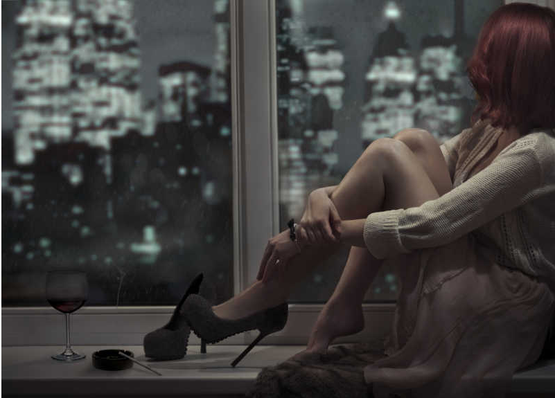 夜幕下
