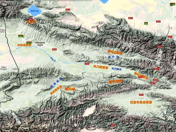 学过地理的人知道,伊犁河谷对于新疆乃至中国的战略地位非常突出.