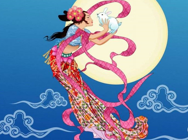 中秋节快乐 | 嫦娥奔月神话故事双语对照!