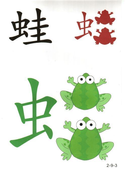 2.把汉字当成图画来教孩子