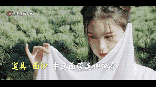 赶紧买买买起来~ 古时候女子不能抛头露面,出门都要带面纱遮挡,电视剧