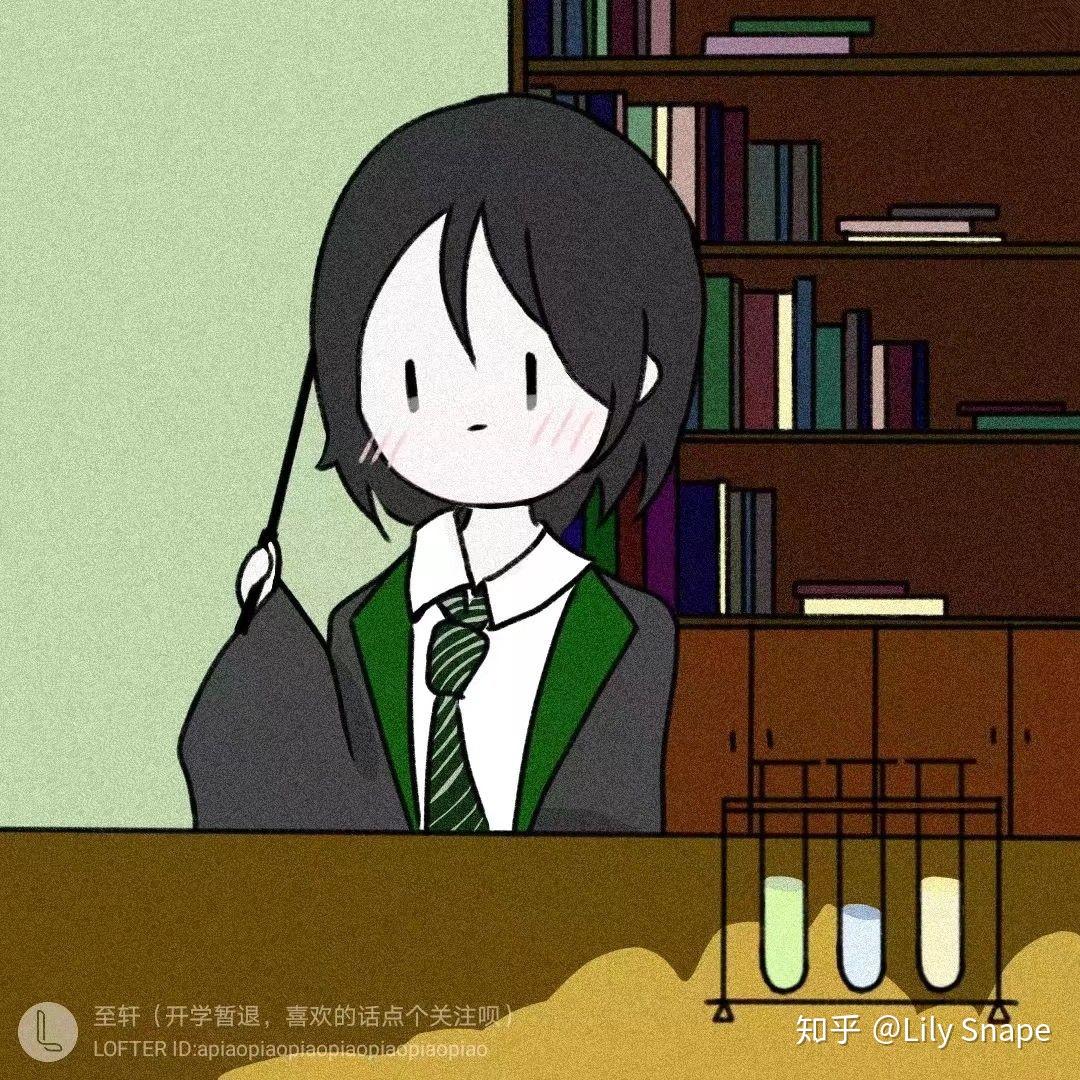 有哪些适合做头像的哈利波特斯内普教授的照片