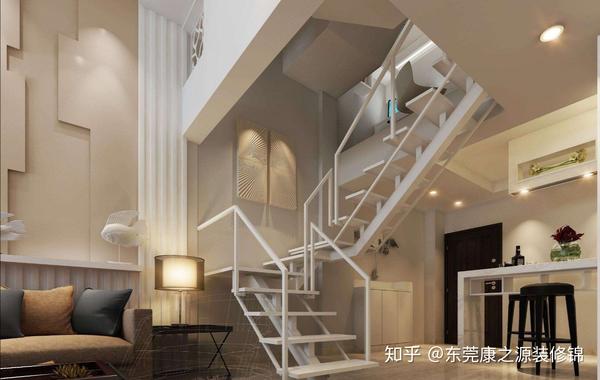 东莞万江40平复式楼这样装修,功能强大又温馨可靠