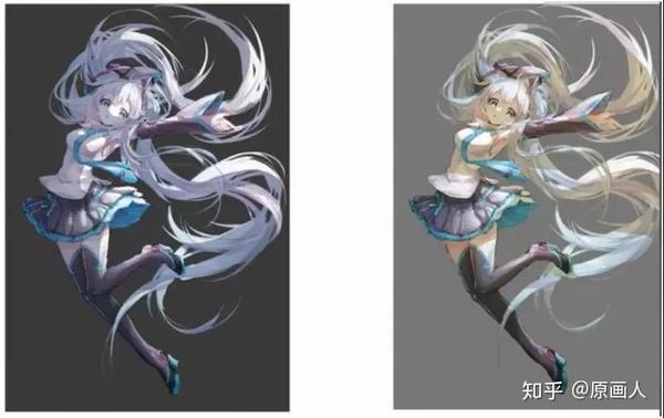 原画人二次元插画教程,大佬分享光影绘制过程