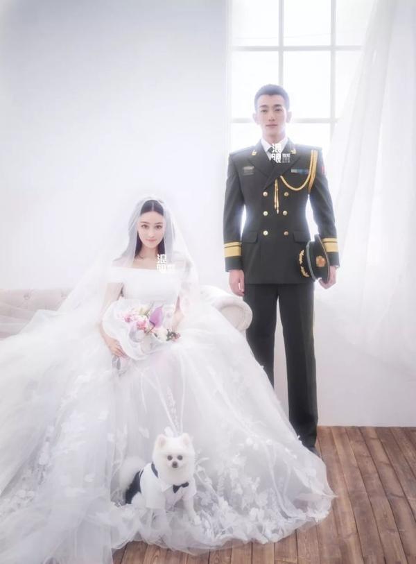 女明星张馨予婚纱照 图来源网络