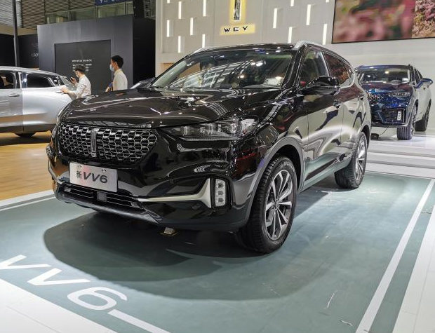 2021款长城wey vv6亮相,配毫米波雷达 适时四驱,2.0t油耗7.1l!