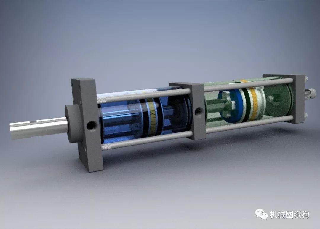 泵缸阀杆hydropneumatic液压气动缸