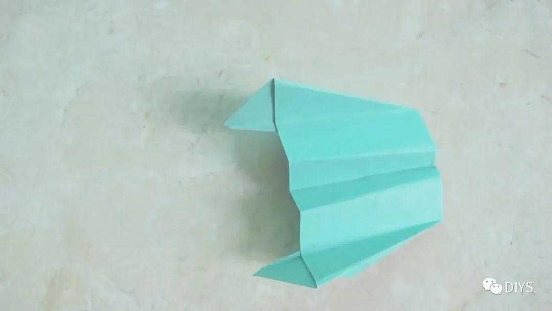 「手工折纸」一架可以"回旋"的纸飞机!