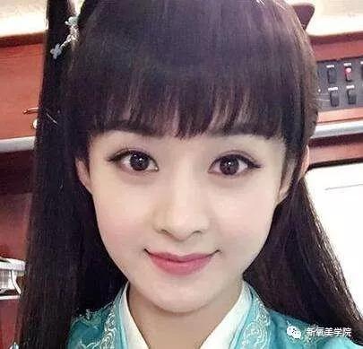 圆形眼相当于去掉了杏核眼的前后尖,整个都很圆,不太有明显的尖锐