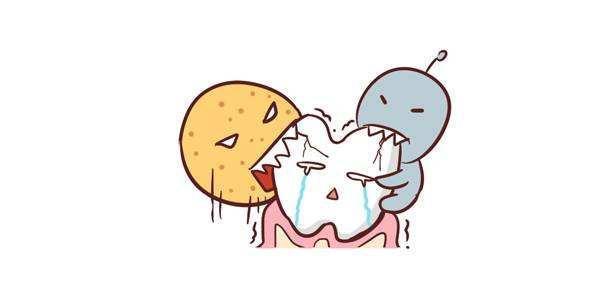 导致很小就有了好几颗蛀牙.