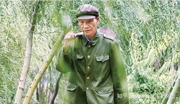"植树英雄"王成帮现年83岁.