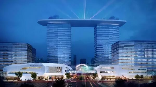 配图 还有未来的 "湾区之门" 将成为杭州湾新区地标级建筑!