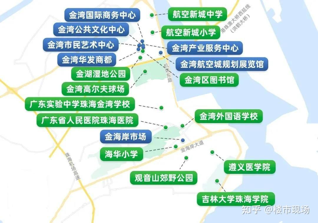 伴随着产业而来的是汹涌的人流,而航空新城,作为金湾和斗门最高端的