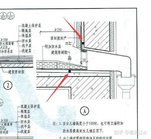 卷材施工到落水口位置的细部处理怎么处理