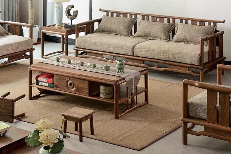 和中式家具一样的是,在造型部分继承了传统中式家具的形秩特色.