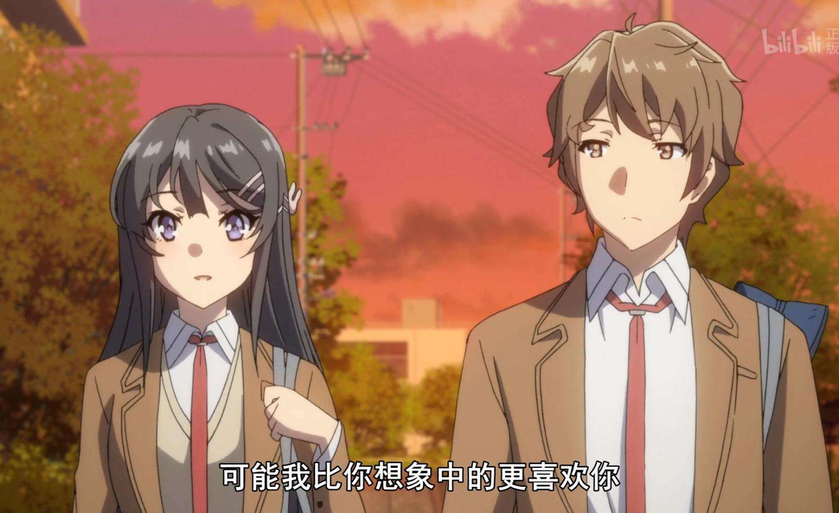 《青春猪头少年不会梦到兔女郎学姐》:青春期症候群