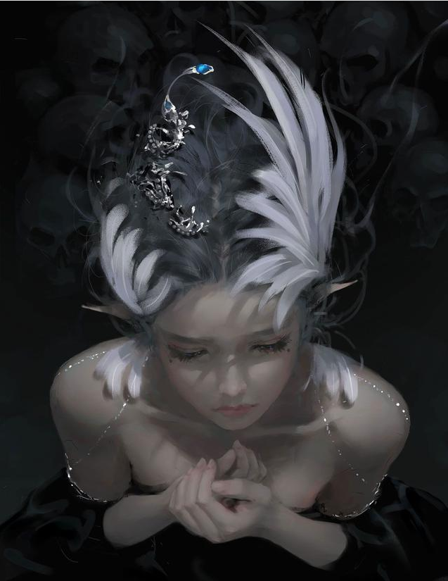 原画大神级作品笔刷板绘,厚涂,你还怕不会画吗