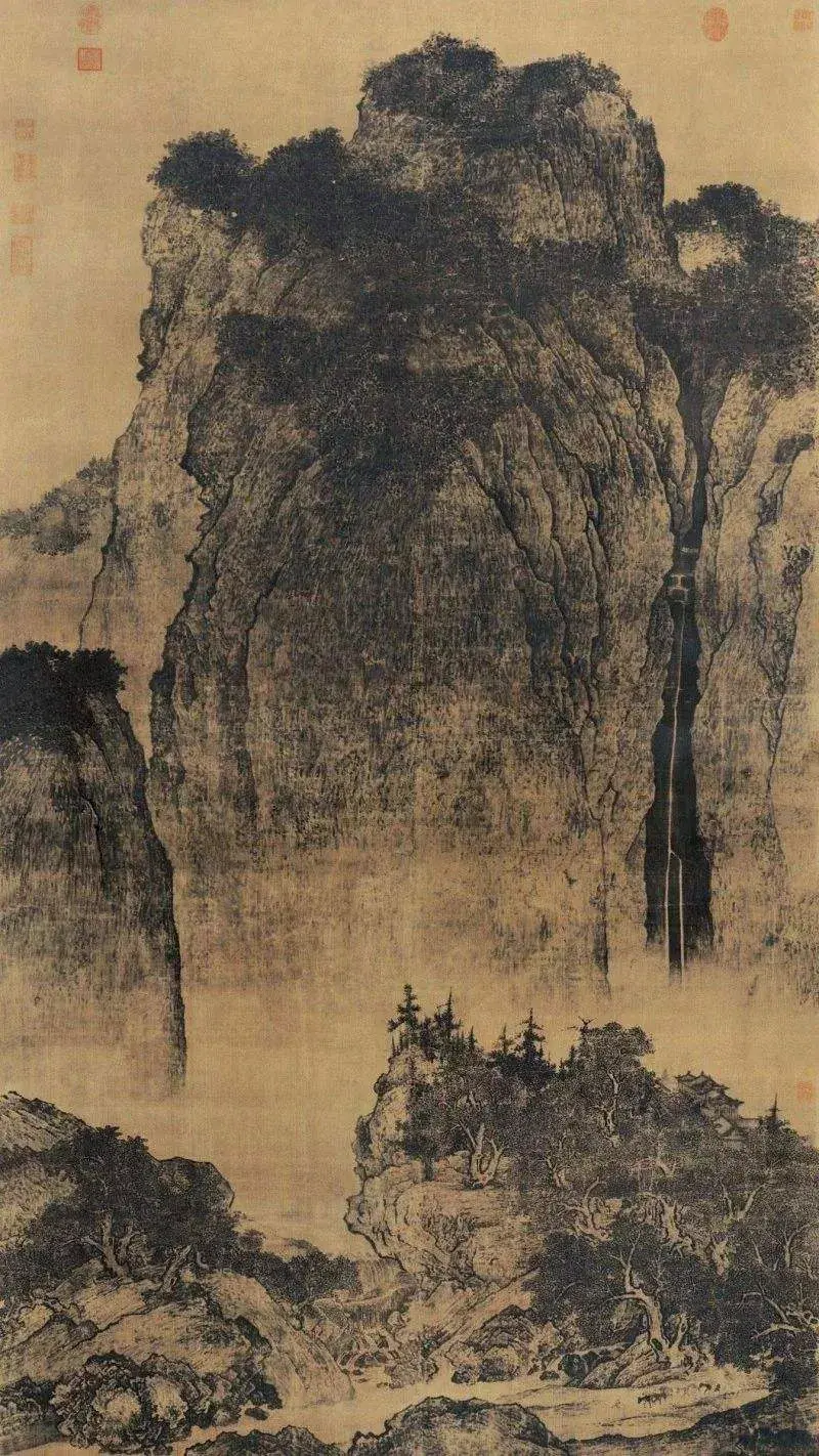 范宽北宋时期著名山水画家,和董源,李成并称为北宋三大家.