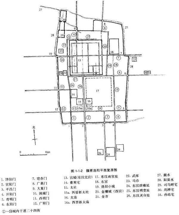 盘点中国古代都城平面图