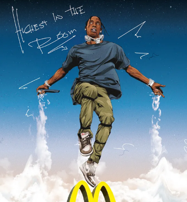 travis scott头像高清,travisscott头像 壁纸|travis scott 这一来,麦当劳都要吃不起了?