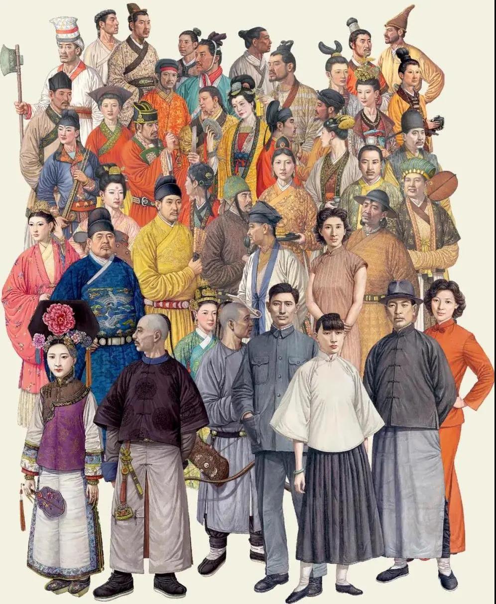 完整还原中华服饰发展史,让你弄懂每个细节