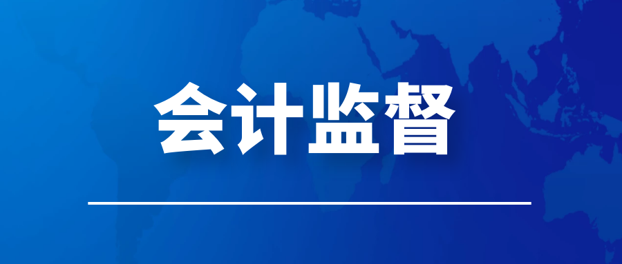 初级经济法基础会计监督十六