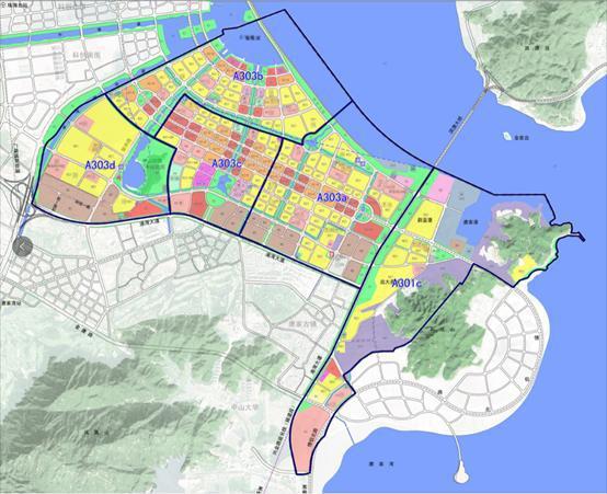根据《珠海唐家湾滨海科教新城后环片区控制性详细规划》,后环片区