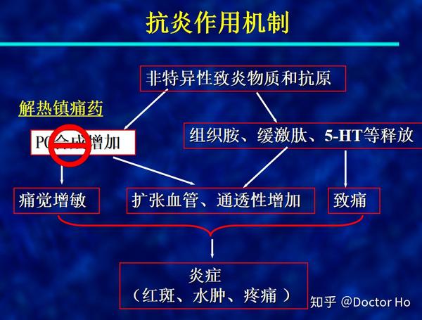 4)抗风湿作用 6,药物治疗作用与不良反应 1)胃肠道反应:阿司匹林直接