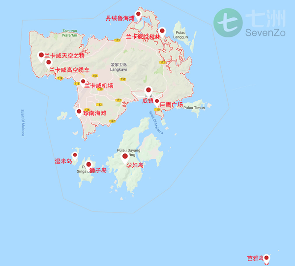 位于槟榔屿的北方,地理位置接近泰国.