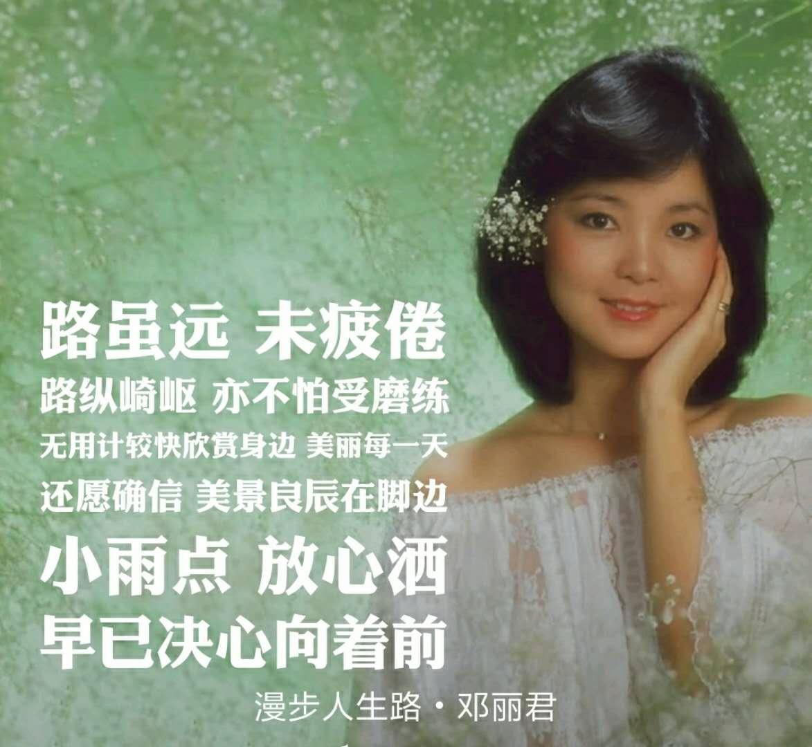 漫步人生路-邓丽君