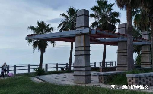 海口湾一大怪谁知道这种公共设施作什么用的