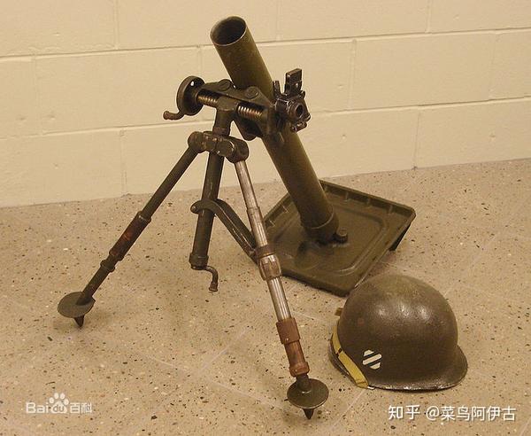 建新公司主要仿制的火炮:60毫米迫击炮