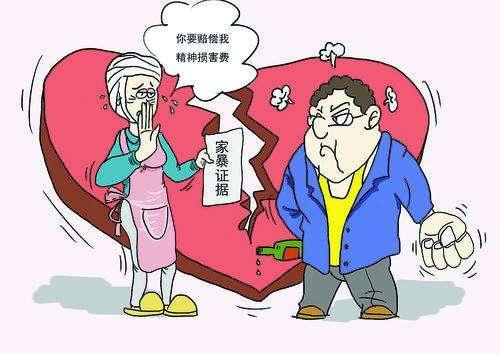 家庭暴力导致离婚的应该赔偿多少?