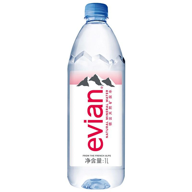 原价￥ 159 现价 ￥ 155 依云(evian)法国原装进口饮用天然矿泉水1l*