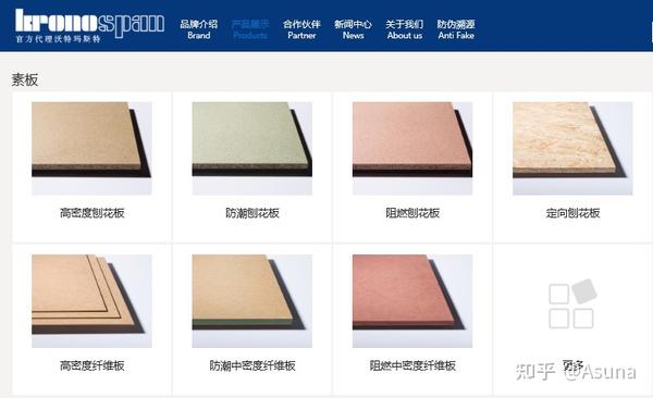 有趣的是,克诺斯邦板材分为素版和精板 素板:也叫裸板,顾名思义