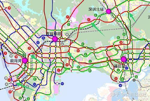 深圳地铁21号线(南龙线)线路图