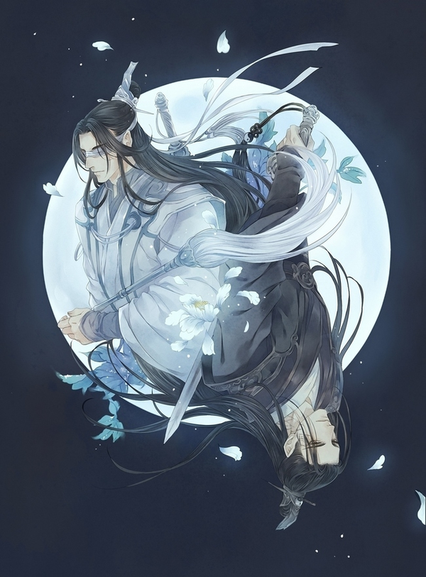 魔道祖师 晓星尘 同人图 插画 壁纸