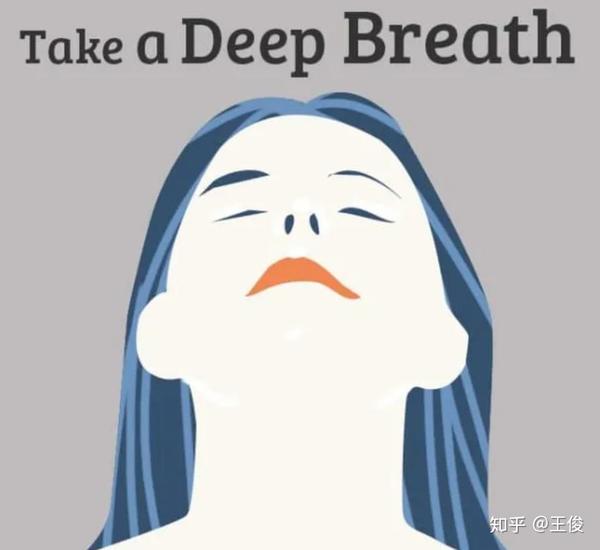 所以,伸直背,闭上眼睛,两脚着地,从鼻子开始自然吸气,然后从口中缓慢