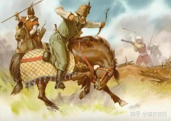 不仅勃艮第公国组建了有名的长弓骑兵,而且还有来自东欧的鞑靼人,以及