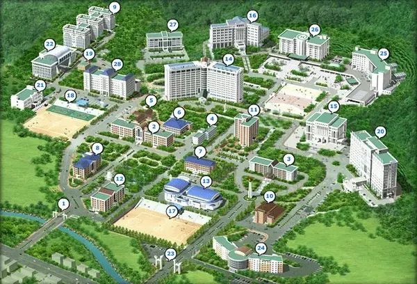 韩国白石大学介绍—校园篇