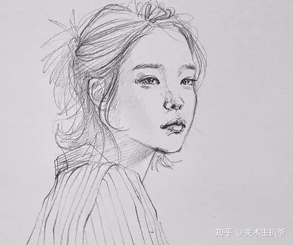 速写干货 | 简练又好看的人物速写,你get了吗?