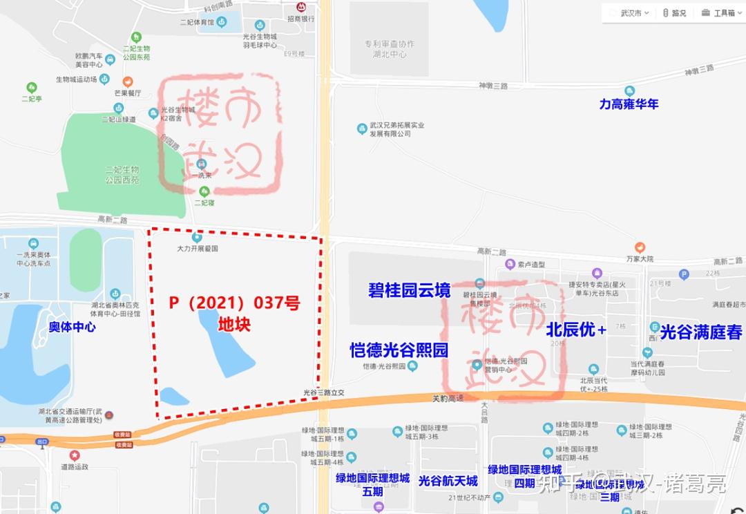 光谷地王登场户型图首曝光配恒温泳池超10万方园林最