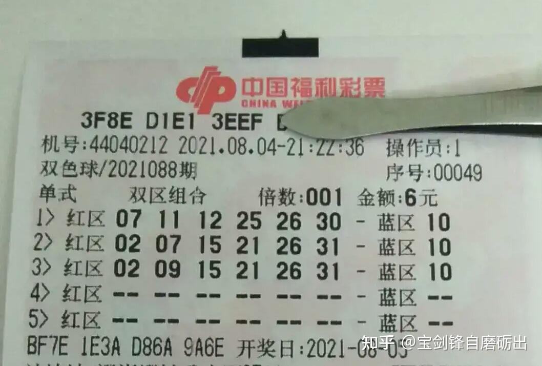 双色球21088期晒票143投注重振旗鼓今晚能否一举夺魁