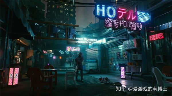 惊艳的游戏场景 当你走进夜城,应该马上会爱上这座充满科技感的城市.