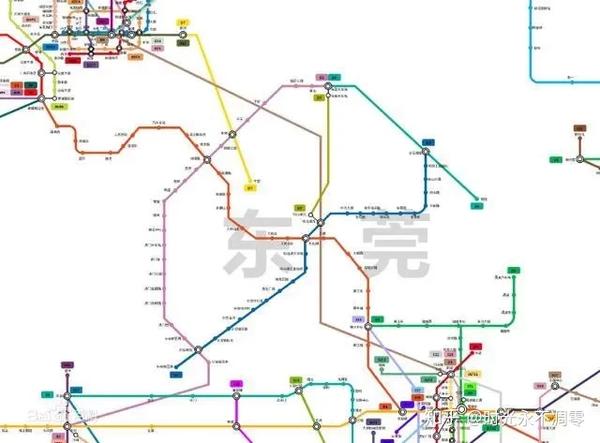 重要消息东莞规划建设6条轨道交通将与深圳广州无缝衔接