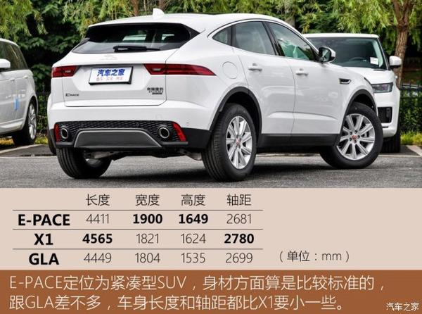 解读低配车 实拍2018款捷豹e-pace p200