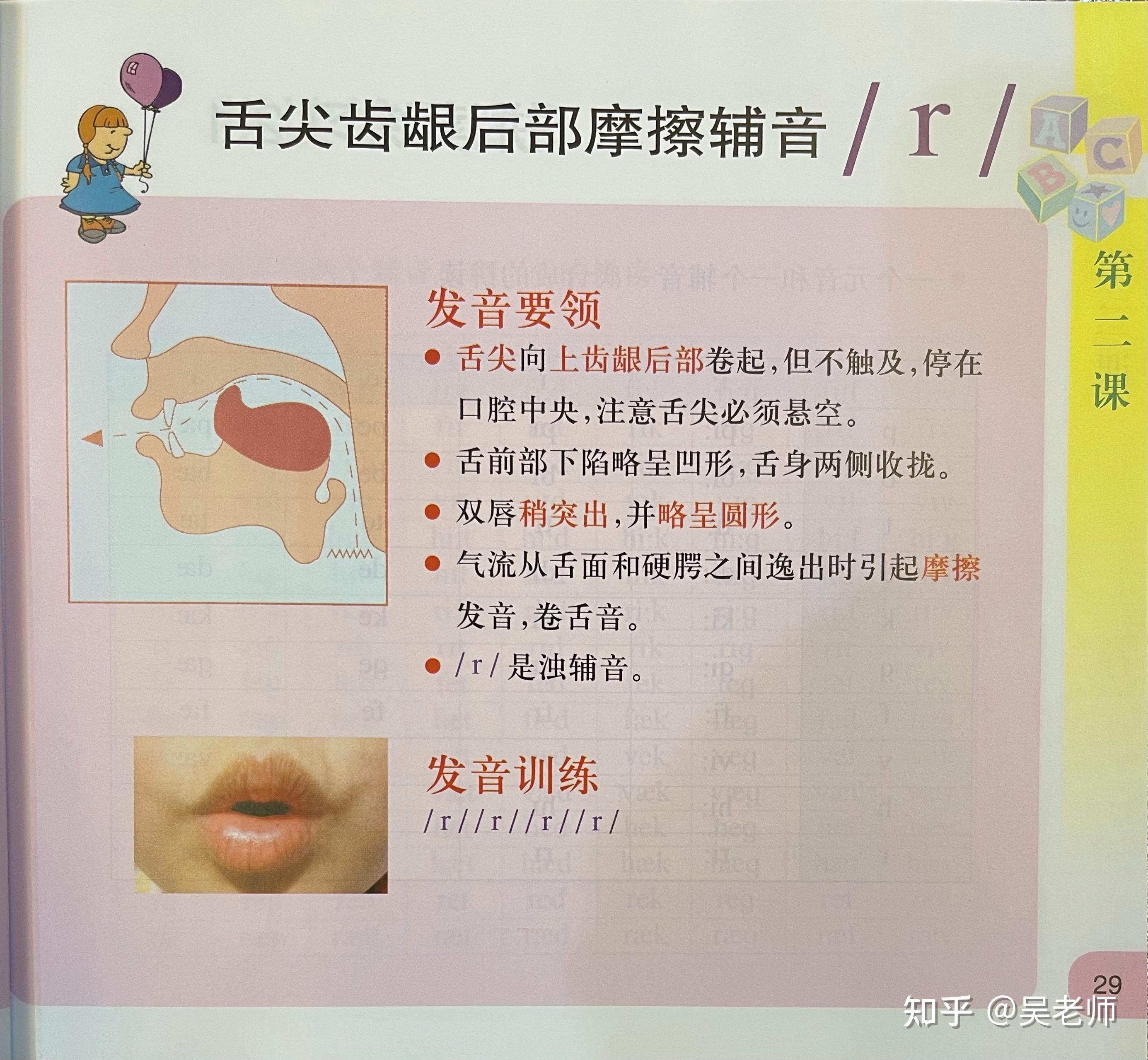 48个英语音标中的r到底是摩擦音还是舌边音