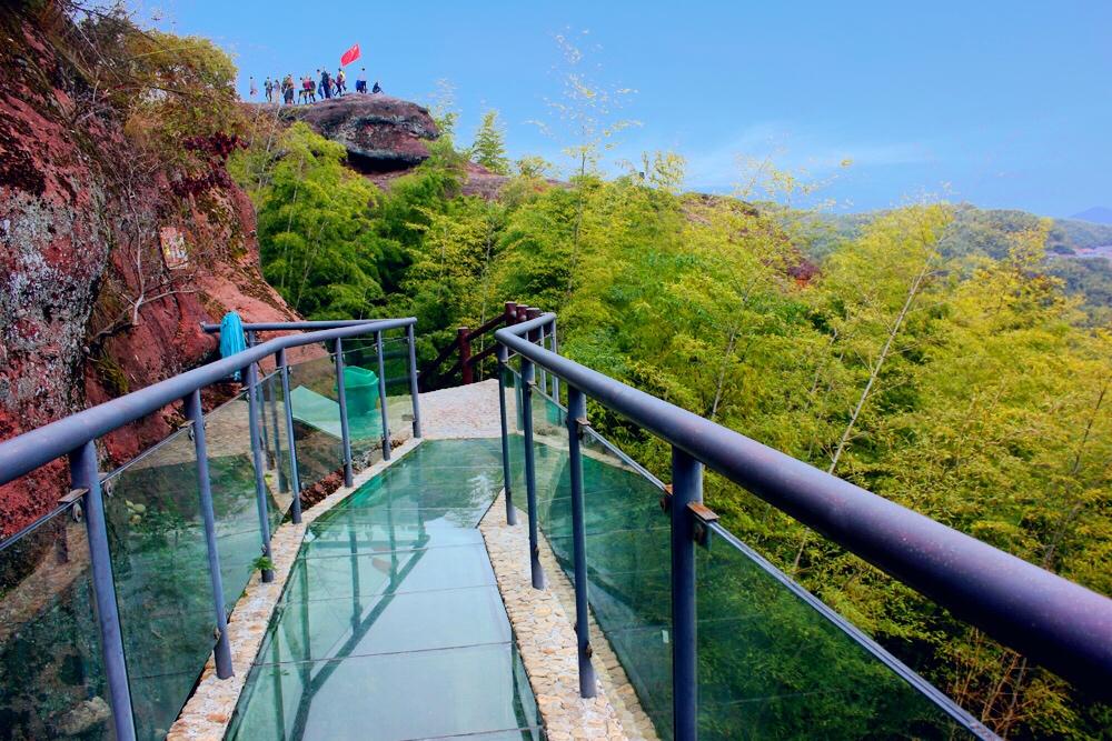 宁波裘岙狮山玻璃观景平台,又一处网红地