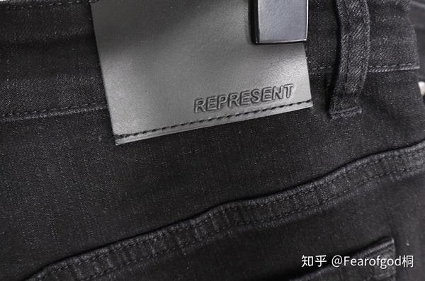 represent 19fw假破洞牛仔裤(伦敦高街时尚品牌)