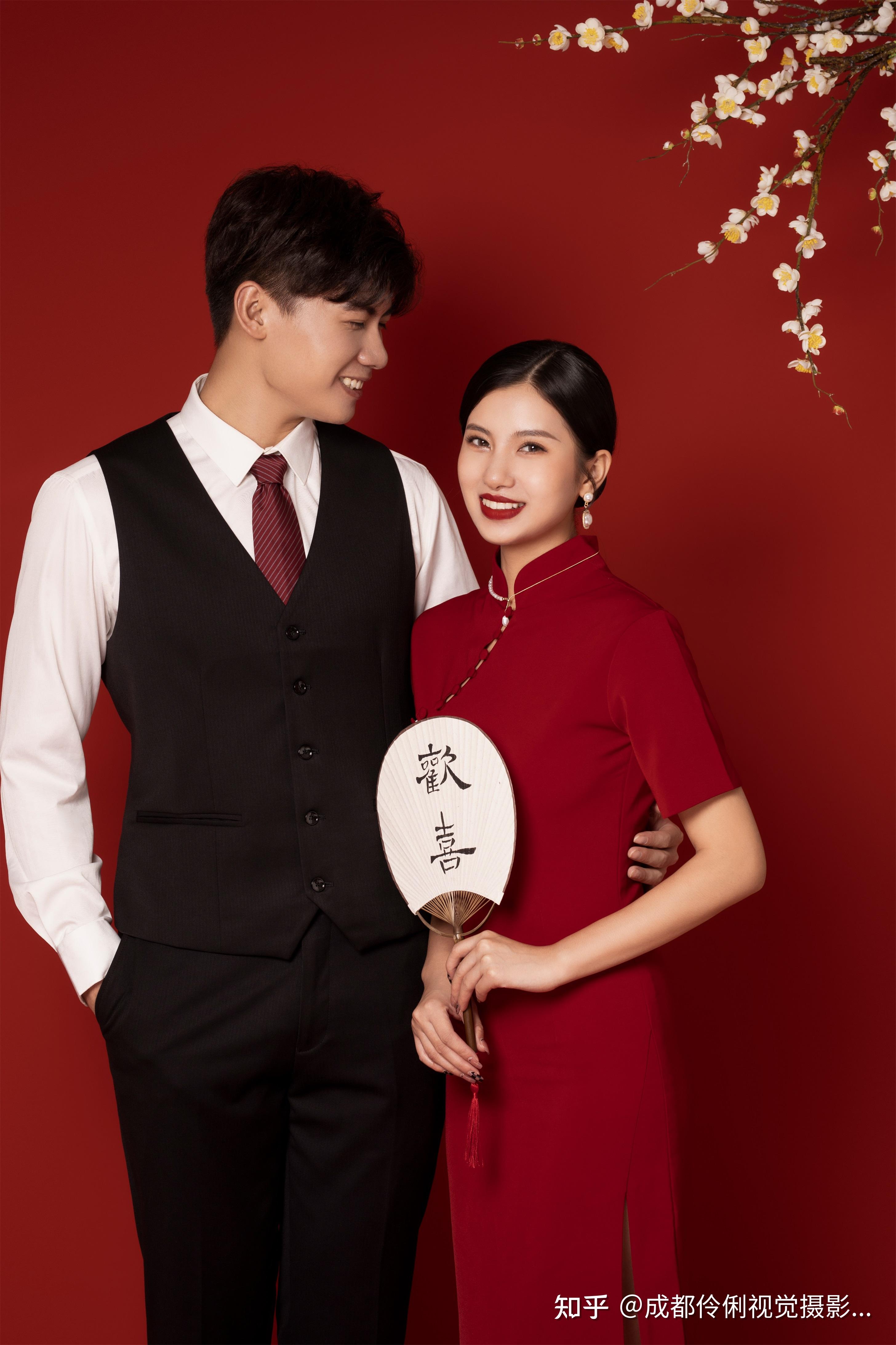成都婚纱照风格推荐:中式婚纱照